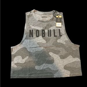 NOBULL Gray Camo Tank Top